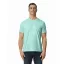Modern oldalvarrott rövid ujjú kereknyakú póló, Gildan GI980, Teal Ice-XL