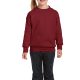 Kereknyakú gyerekpulóver, Gildan GIB18000, Garnet-XL
