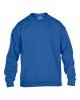 Kereknyakú gyerekpulóver, Gildan GIB18000, Royal-XS