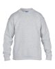 Kereknyakú gyerekpulóver, Gildan GIB18000, Sport Grey-XS