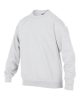 Kereknyakú gyerekpulóver, Gildan GIB18000, White-XS