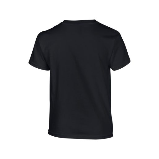 Kereknyakú rövid ujjú gyerekpóló, Gildan GIB5000, Black-XL