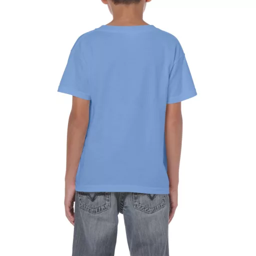 Kereknyakú rövid ujjú gyerekpóló, Gildan GIB5000, Carolina Blue-XS