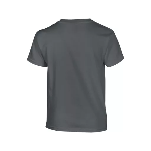 Kereknyakú rövid ujjú gyerekpóló, Gildan GIB5000, Charcoal-XS