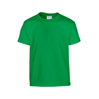   Kereknyakú rövid ujjú gyerekpóló, Gildan GIB5000, Irish Green-L