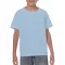 Kereknyakú rövid ujjú gyerekpóló, Gildan GIB5000, Light Blue-XS