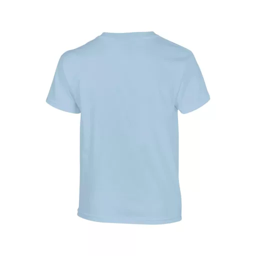 Kereknyakú rövid ujjú gyerekpóló, Gildan GIB5000, Light Blue-XS