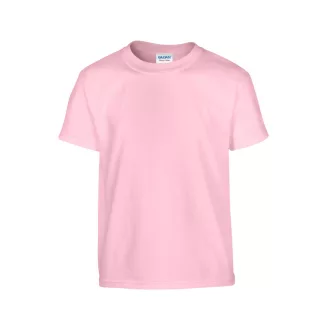   Kereknyakú rövid ujjú gyerekpóló, Gildan GIB5000, Light Pink-L