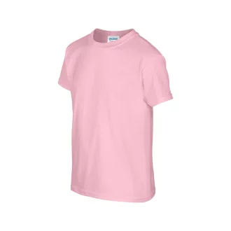   Kereknyakú rövid ujjú gyerekpóló, Gildan GIB5000, Light Pink-L
