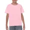 Kereknyakú rövid ujjú gyerekpóló, Gildan GIB5000, Light Pink-M