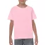Kereknyakú rövid ujjú gyerekpóló, Gildan GIB5000, Light Pink-XL