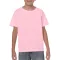 Kereknyakú rövid ujjú gyerekpóló, Gildan GIB5000, Light Pink-XS