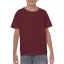 Kereknyakú rövid ujjú gyerekpóló, Gildan GIB5000, Maroon-XL