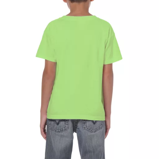 Kereknyakú rövid ujjú gyerekpóló, Gildan GIB5000, Mint Green-L