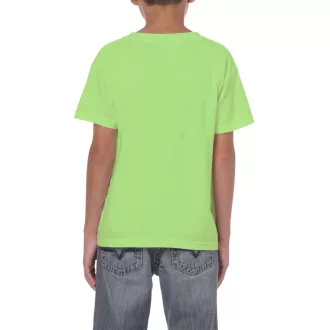   Kereknyakú rövid ujjú gyerekpóló, Gildan GIB5000, Mint Green-XS