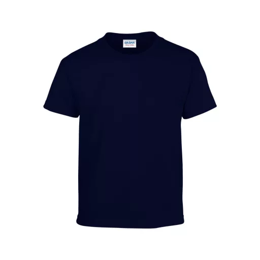 Kereknyakú rövid ujjú gyerekpóló, Gildan GIB5000, Navy-XS