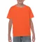 Kereknyakú rövid ujjú gyerekpóló, Gildan GIB5000, Orange-XS