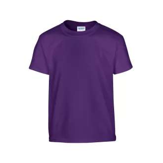   Kereknyakú rövid ujjú gyerekpóló, Gildan GIB5000, Purple-L