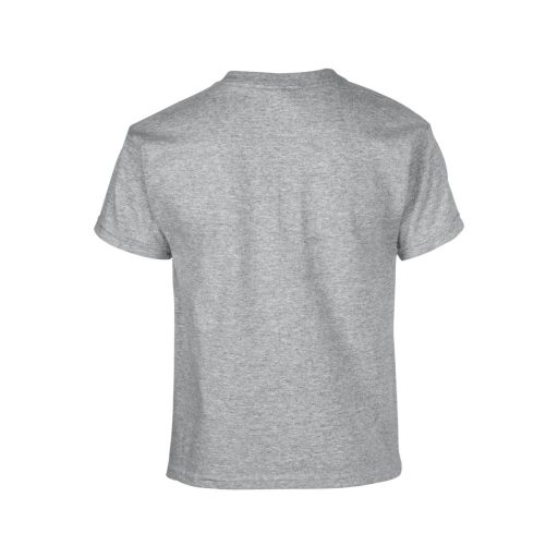 Kereknyakú rövid ujjú gyerekpóló, Gildan GIB5000, Sport Grey-M