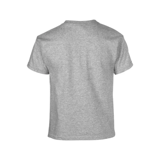 Kereknyakú rövid ujjú gyerekpóló, Gildan GIB5000, Sport Grey-XS
