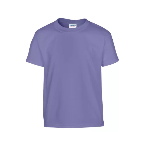 Kereknyakú rövid ujjú gyerekpóló, Gildan GIB5000, Violet-XL
