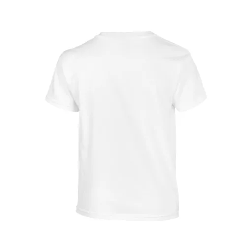 Kereknyakú rövid ujjú gyerekpóló, Gildan GIB5000, White-XS