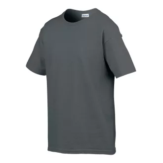   Rövid ujjú Softstyle gyerekpóló, Gildan GIB64000, Charcoal-L