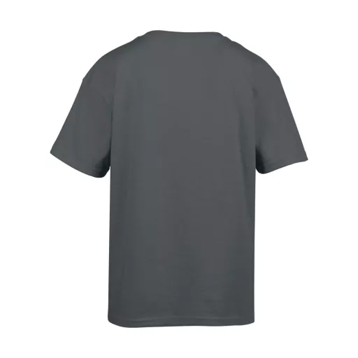 Rövid ujjú Softstyle gyerekpóló, Gildan GIB64000, Charcoal-L