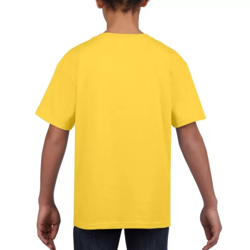 Rövid ujjú Softstyle gyerekpóló, Gildan GIB64000, Daisy-S