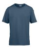 Rövid ujjú Softstyle gyerekpóló, Gildan GIB64000, Indigo Blue-XS