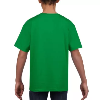   Rövid ujjú Softstyle gyerekpóló, Gildan GIB64000, Irish Green-L