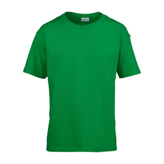   Rövid ujjú Softstyle gyerekpóló, Gildan GIB64000, Irish Green-L