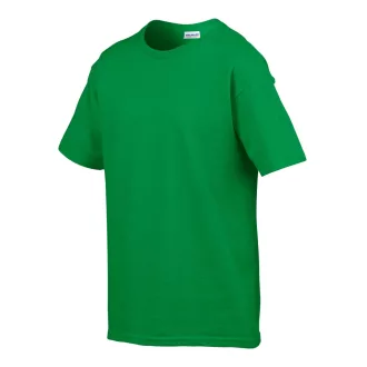   Rövid ujjú Softstyle gyerekpóló, Gildan GIB64000, Irish Green-L