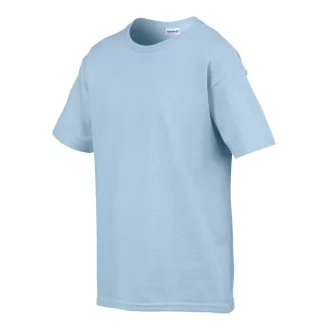   Rövid ujjú Softstyle gyerekpóló, Gildan GIB64000, Light Blue-L