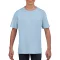 Rövid ujjú Softstyle gyerekpóló, Gildan GIB64000, Light Blue-XS