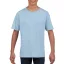 Rövid ujjú Softstyle gyerekpóló, Gildan GIB64000, Light Blue-XS