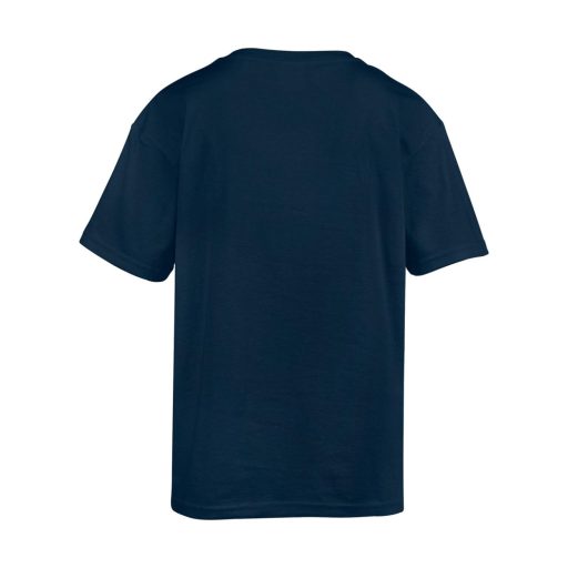 Rövid ujjú Softstyle gyerekpóló, Gildan GIB64000, Navy-XL
