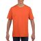 Rövid ujjú Softstyle gyerekpóló, Gildan GIB64000, Orange-M