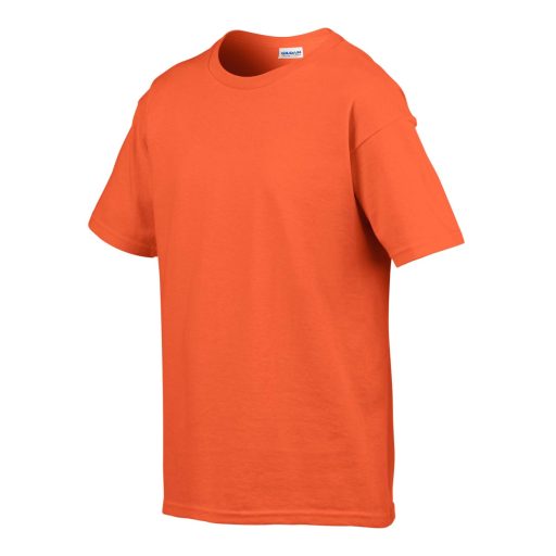 Rövid ujjú Softstyle gyerekpóló, Gildan GIB64000, Orange-XS