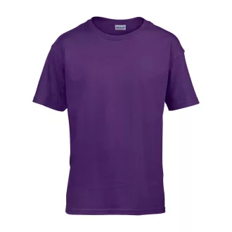   Rövid ujjú Softstyle gyerekpóló, Gildan GIB64000, Purple-L