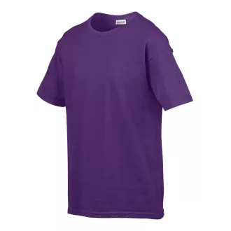   Rövid ujjú Softstyle gyerekpóló, Gildan GIB64000, Purple-L