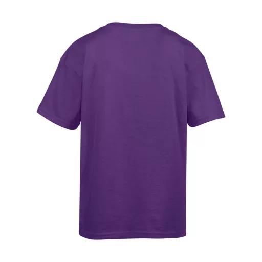Rövid ujjú Softstyle gyerekpóló, Gildan GIB64000, Purple-XL