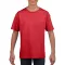 Rövid ujjú Softstyle gyerekpóló, Gildan GIB64000, Red-XS