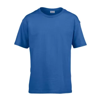   Rövid ujjú Softstyle gyerekpóló, Gildan GIB64000, Royal-L