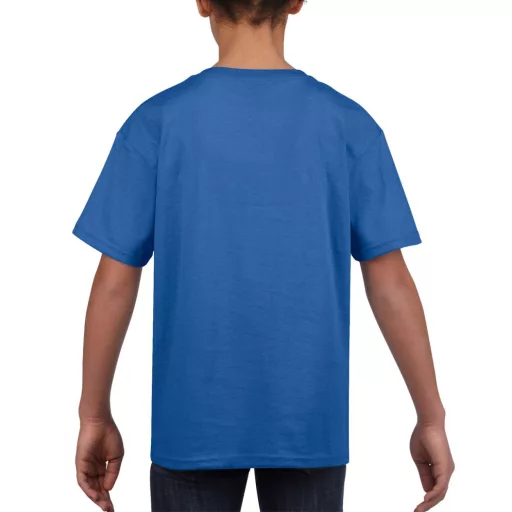 Rövid ujjú Softstyle gyerekpóló, Gildan GIB64000, Royal-XS
