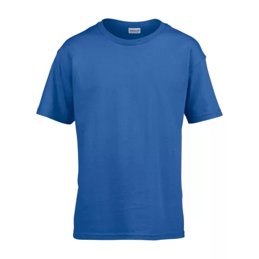 Rövid ujjú Softstyle gyerekpóló, Gildan GIB64000, Royal-XS