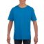 Rövid ujjú Softstyle gyerekpóló, Gildan GIB64000, Sapphire-XL
