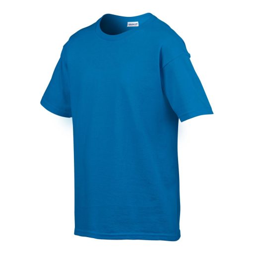Rövid ujjú Softstyle gyerekpóló, Gildan GIB64000, Sapphire-XL