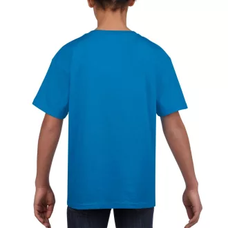   Rövid ujjú Softstyle gyerekpóló, Gildan GIB64000, Sapphire-XS
