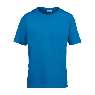   Rövid ujjú Softstyle gyerekpóló, Gildan GIB64000, Sapphire-XS